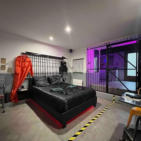 Apartmán 50 Nuances De Gris - Bdsm - Loveroom *